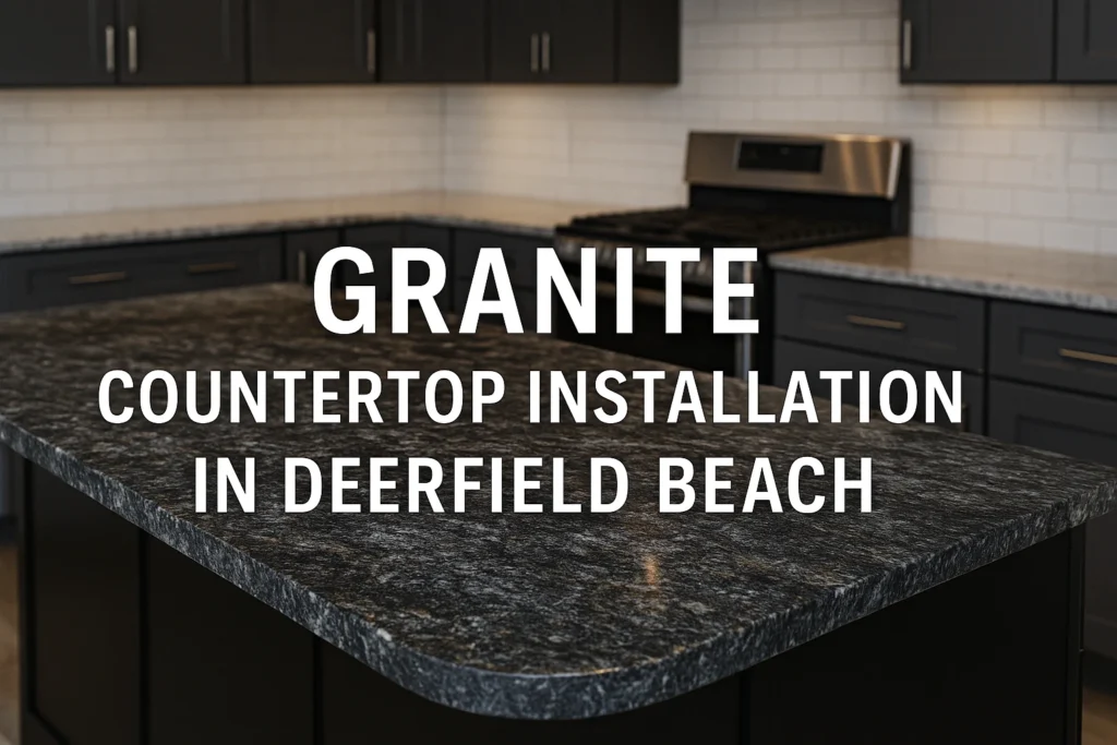 Granite Countertop Installation in Deerfield Beach