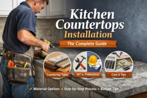 Kitchen Countertop Installation - Casablanca Marble & Granite