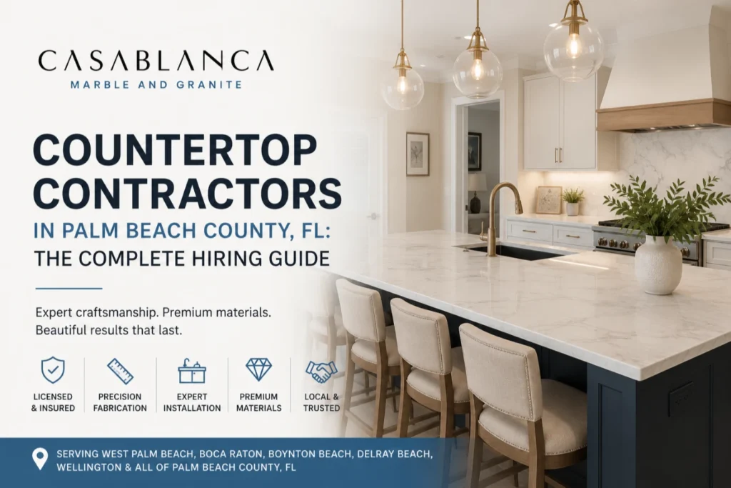 Countertop Contractors in Palm Beach County, FL